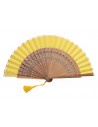 Abanico Liso Abedul Amarillo