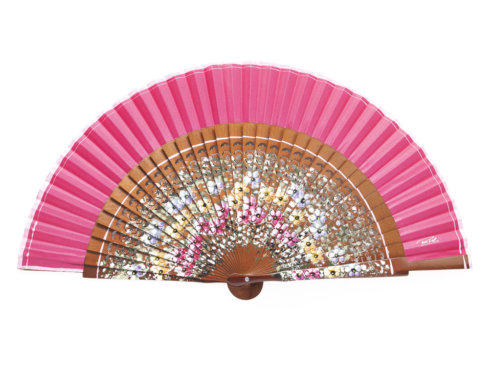 Abanico Silvestre Rosa
