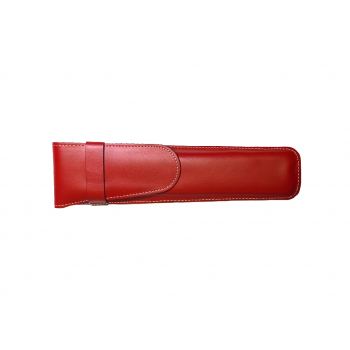 Funda Piel 21cm Carmesí