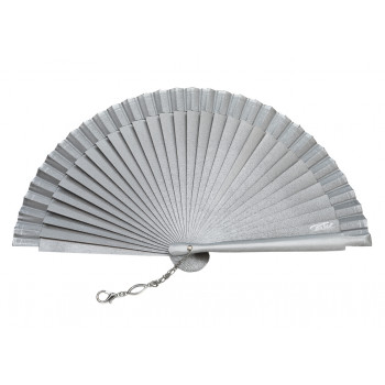 Abanico Abedul Plateado Mini