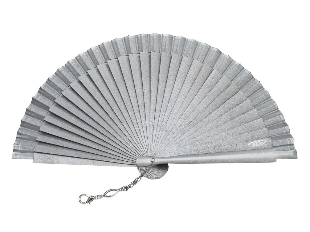 Abanico Abedul Plateado Mini