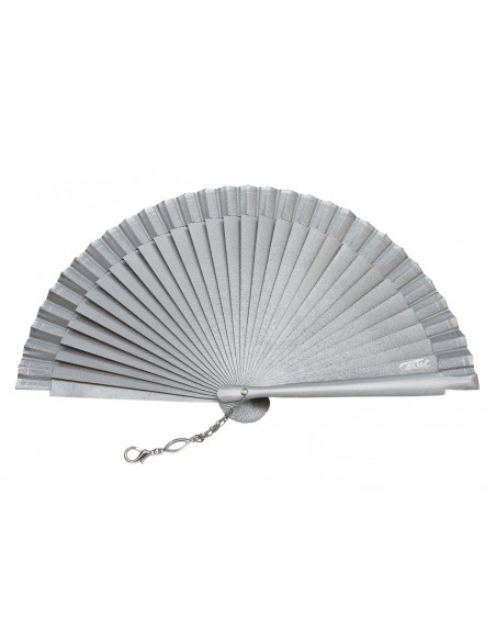 Abanico Abedul Plateado Mini
