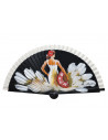 Abanico Flamenca Blanco