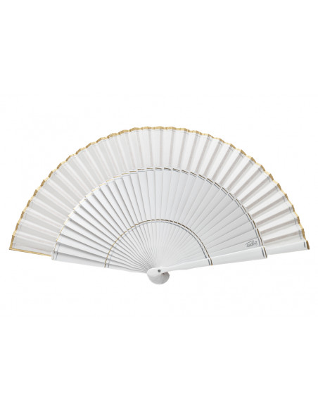 Abanico Inazares Blanco