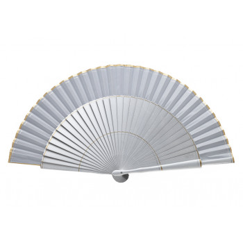 Abanico Inazares Plata