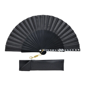 Abanico Baldosa Negro Mini