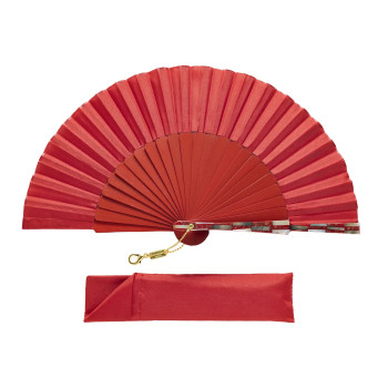 Abanico Baldosa Rojo Mini