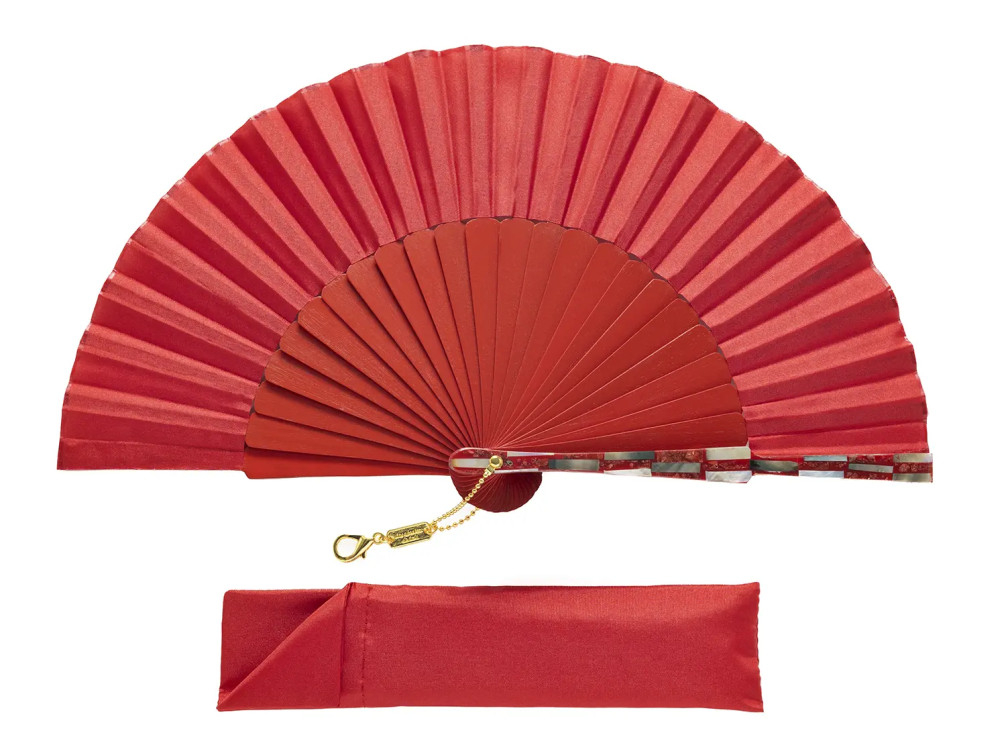 Abanico Baldosa Rojo Mini